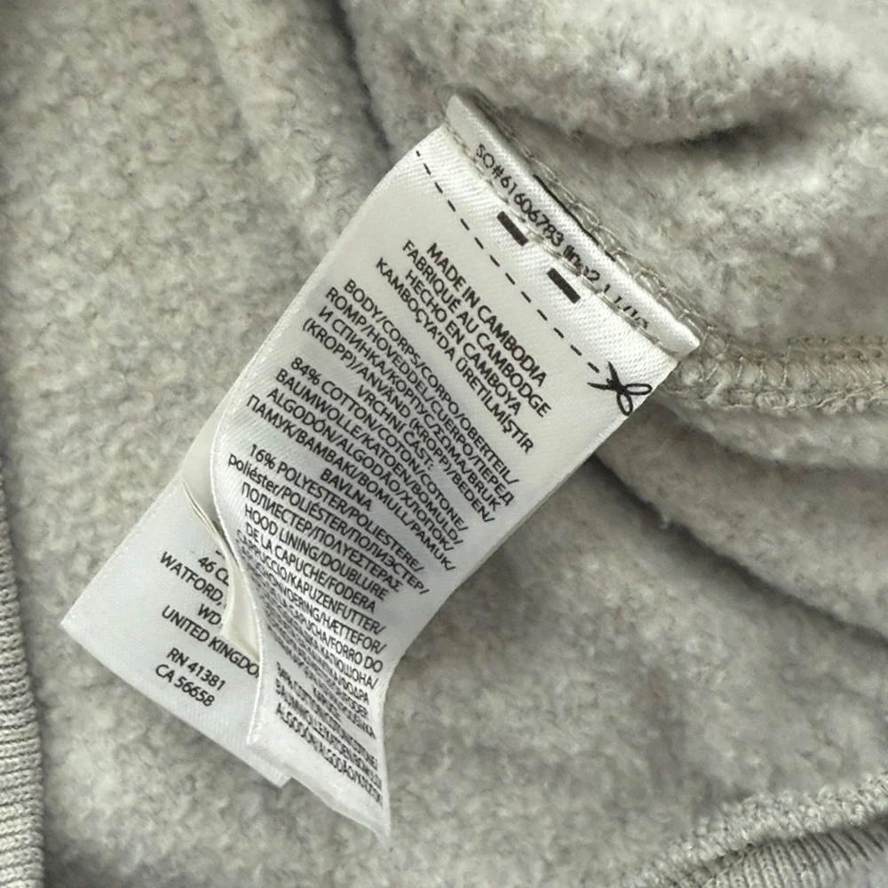 Ralph Lauren Light Gray Hoodie Sweater